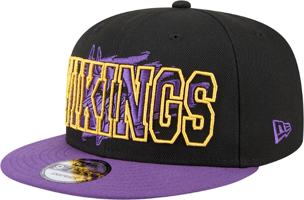 Men's New Era Minnesota Vikings Splatter 950 Snapback Hat