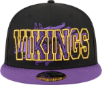 Men's New Era Minnesota Vikings Splatter 950 Snapback Hat