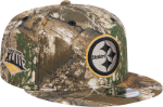 New Era Men's Realtree Camo Pittsburgh Steelers Active 9FIFTY Snapback Hat