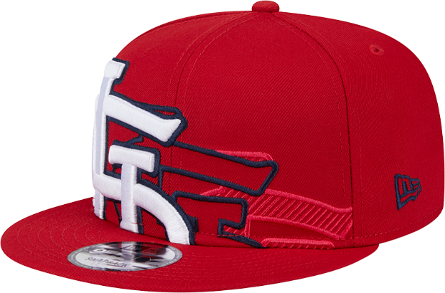 St. Louis Cardinals New Era Team Shadow 9FIFTY Snapback Hat - Red