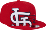 St. Louis Cardinals New Era Team Shadow 9FIFTY Snapback Hat - Red