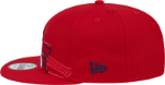 St. Louis Cardinals New Era Team Shadow 9FIFTY Snapback Hat - Red