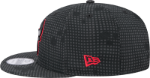 Men's Chicago Bulls New Era Black Midnight Ink Pop Outline 9FIFTY Snapback Hat