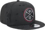 Denver Nuggets New Era Midnight Ink Pop Outline 9FIFTY Snapback Hat - Black