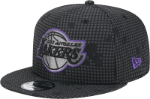 Los Angeles Lakers New Era Midnight Ink Pop Outline 9FIFTY Snapback Hat - Black