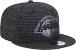 Los Angeles Lakers New Era Midnight Ink Pop Outline 9FIFTY Snapback Hat - Black