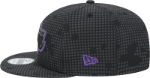 Los Angeles Lakers New Era Midnight Ink Pop Outline 9FIFTY Snapback Hat - Black