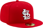 Men's St. Louis Cardinals New Era Red On-Field Authentic Collection 59FIFTY Fitted Hat