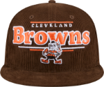 New Era Cleveland Browns Throwback Display 9FIFTY Snapback Hat