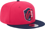 Men's St. Louis City SC New Era Red 2025 Kickoff 59FIFTY Fitted Hat