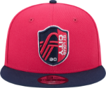 Men's St. Louis City SC New Era Red 2025 Kickoff 59FIFTY Fitted Hat