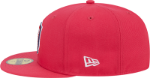 New Era St Louis City SC Mens Red TC Evergreen 59FIFTY Fitted Hat