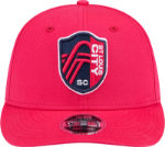 New Era St Louis City SC Team Color Evergreen LP 9FIFTY Adjustable Hat - Red